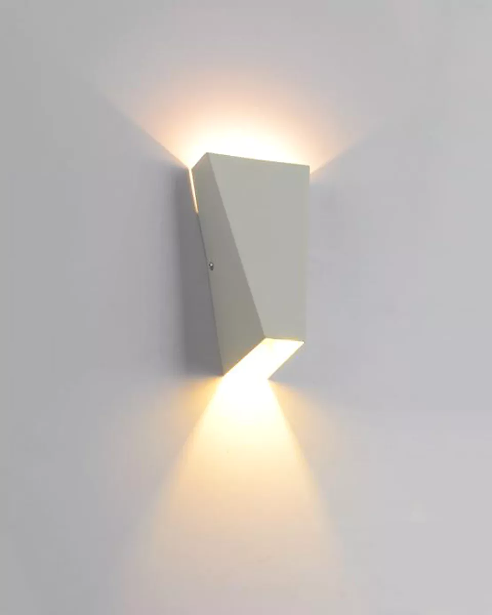 6W LX White UP Down Outdoor Wall Decorative Lights 152 Weather Proof Wall Washer