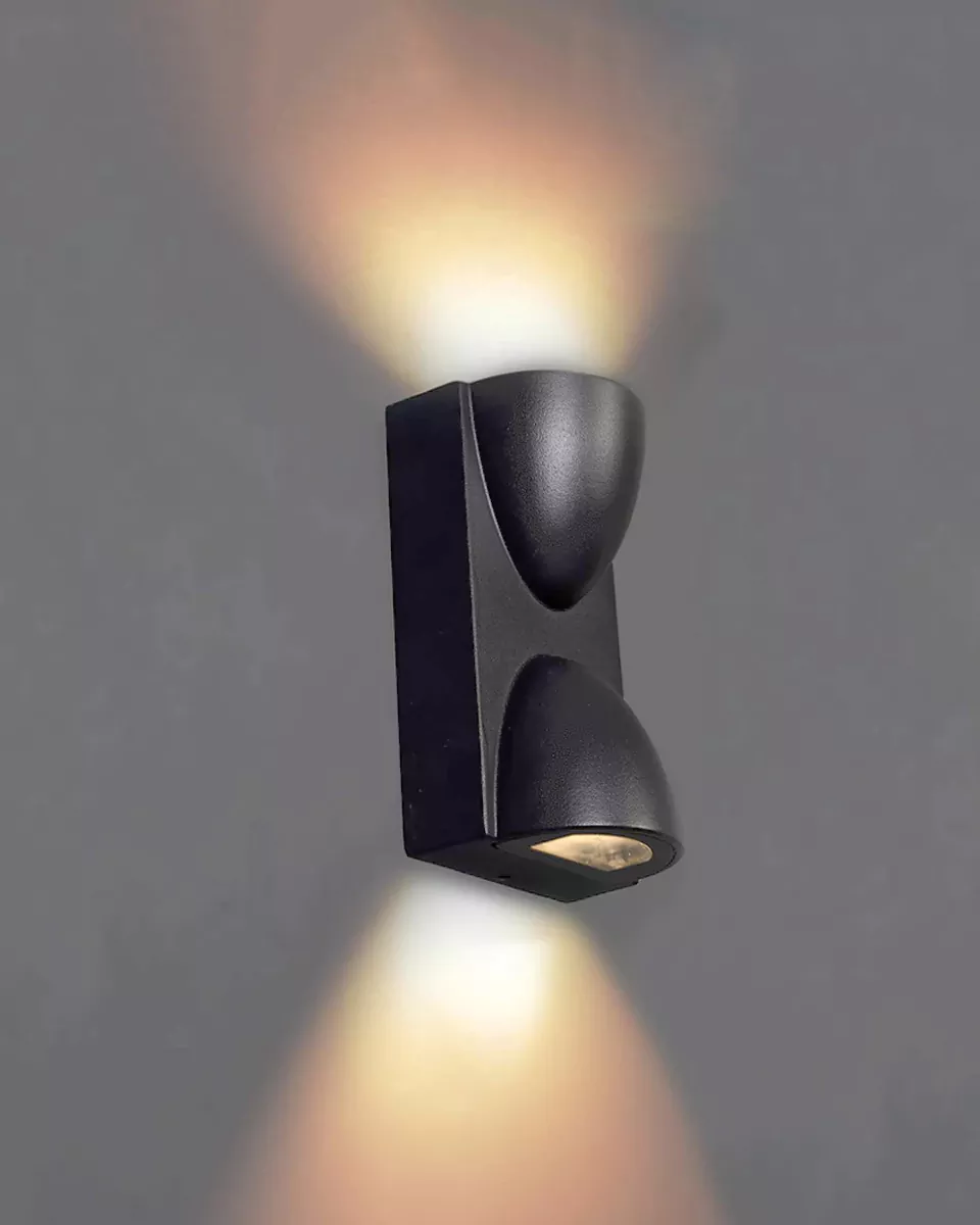 10W LX Black Outdoor Down Wall Decorative Light 159 Weather Proof K Wall Lamp Lights