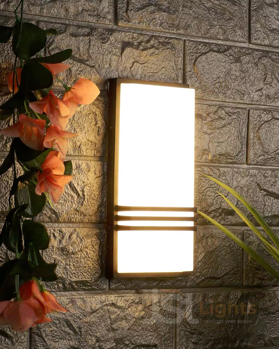 12W LX Black Outdoor Bulkhead Wall Decorative Light 779 Weather Proof Wall Lamp Lights