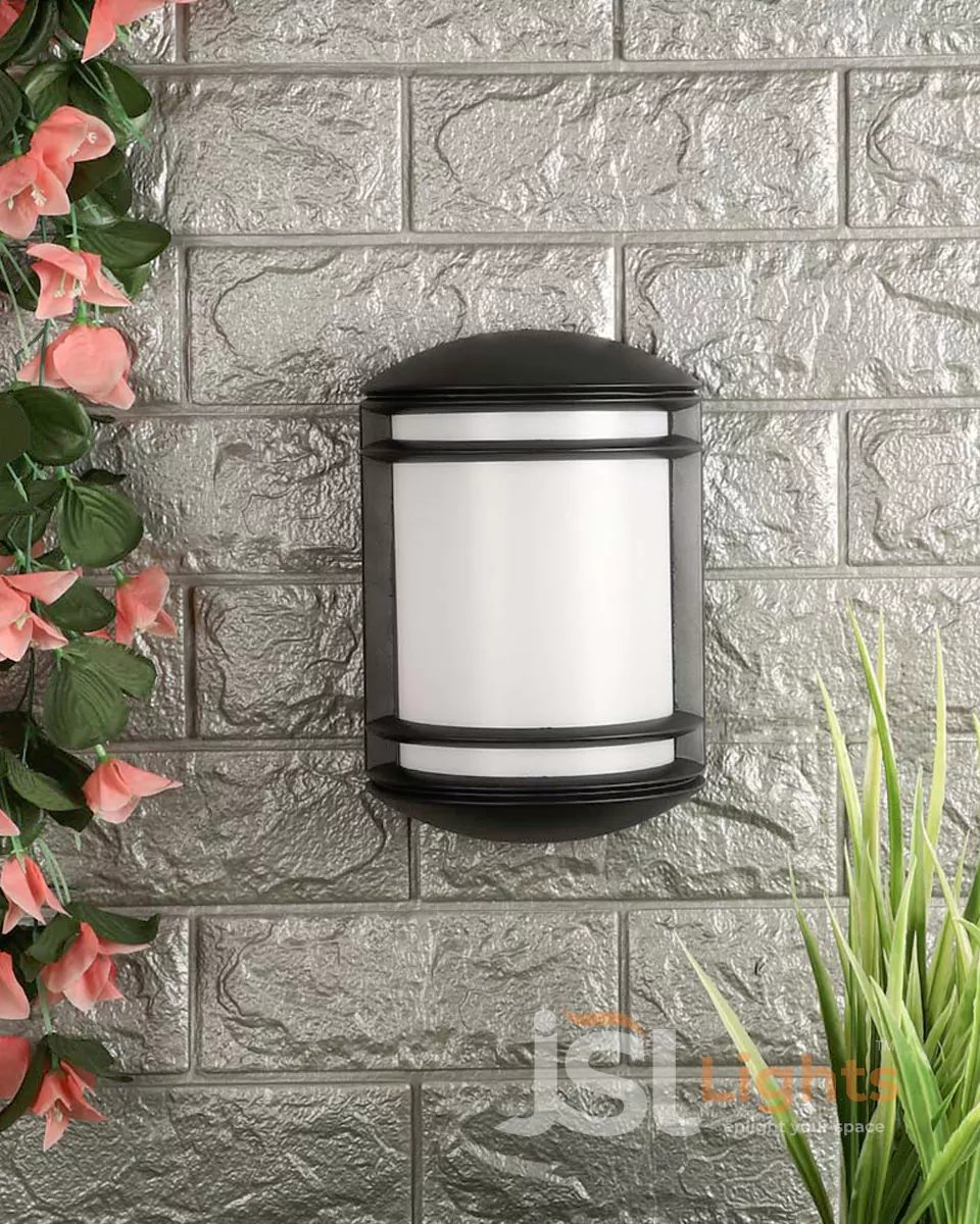 12W LX Black Outdoor Bulkhead Wall Decorative Light 959 Weather Proof Wall Lamp Lights