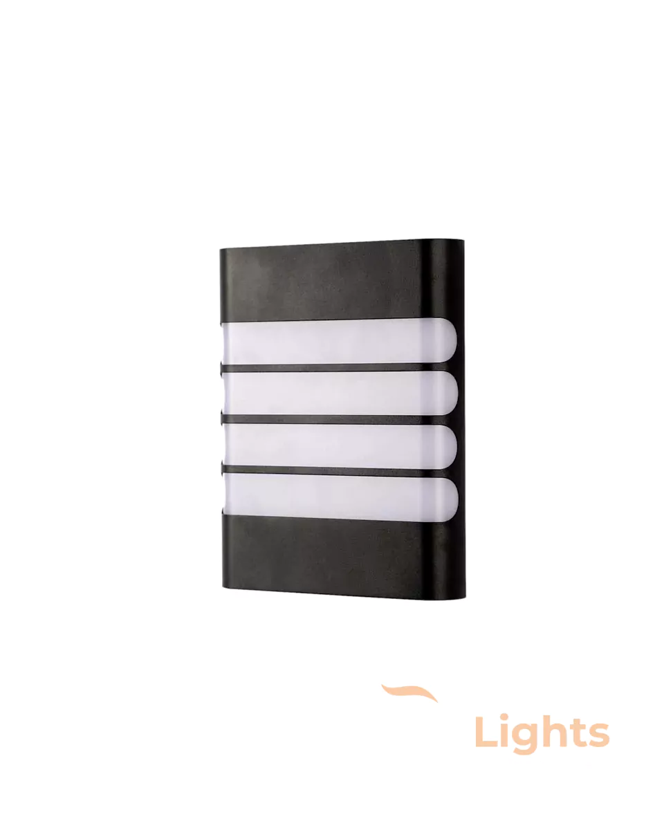 12W LX Black Outdoor Bulkhead Wall Decorative Light 859 Weather Proof Wall Lamp Lights