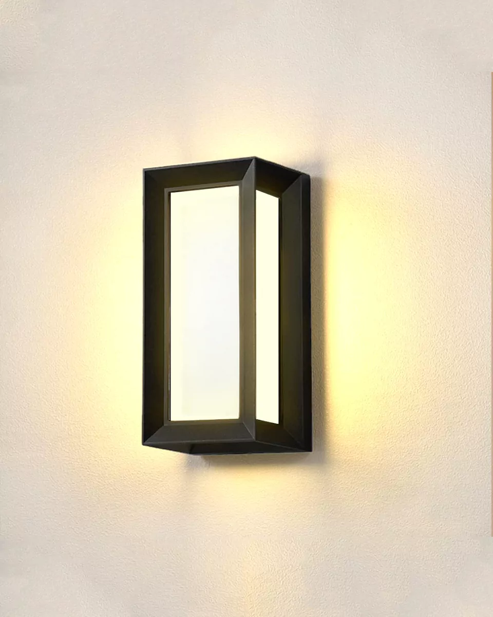 12W LX Black Outdoor Bulkhead Wall Decorative Light 509 Weather Proof Wall Lamp Lights