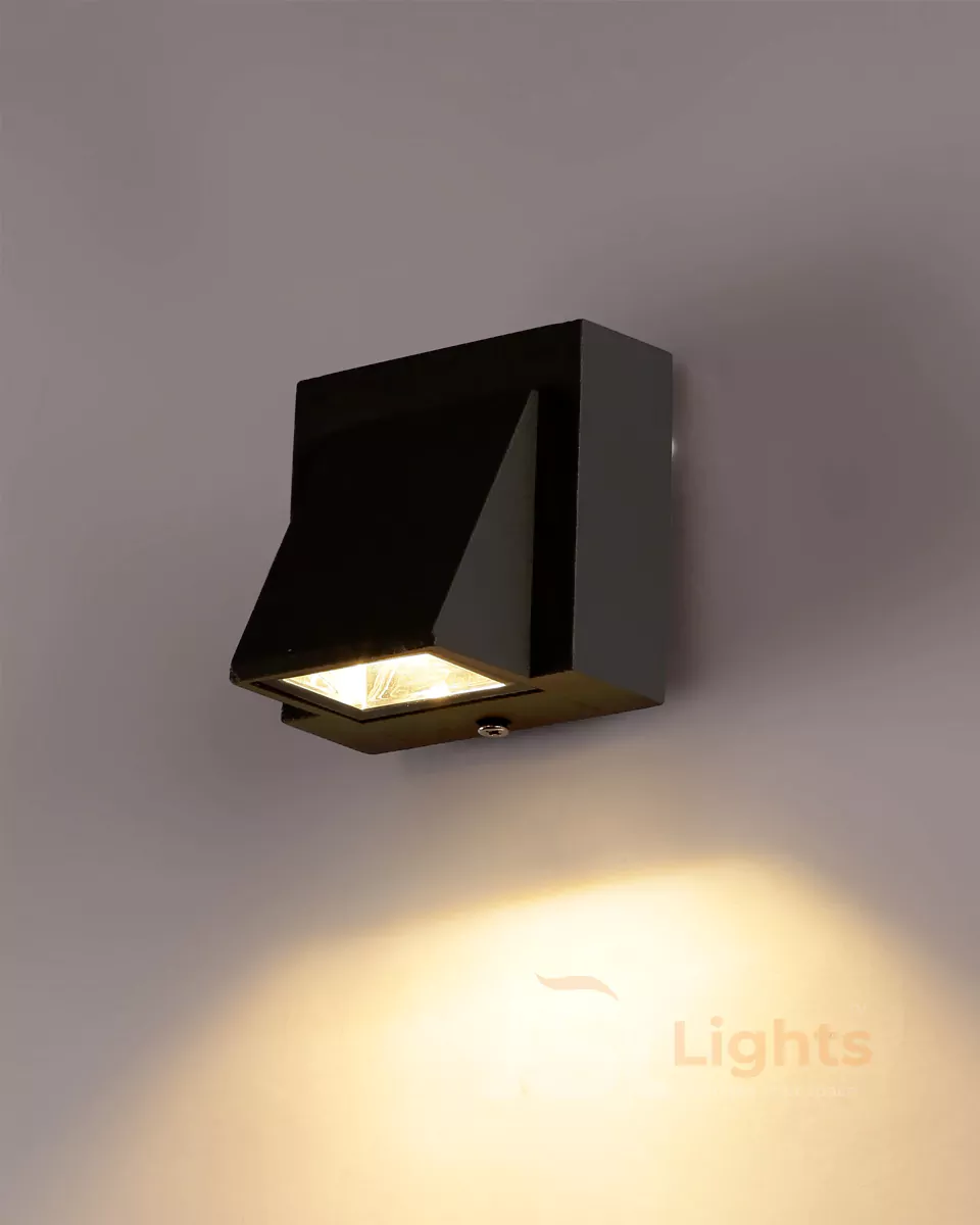 3W LX Black Outdoor Down Wall Decorative Light 059 Weather Proof Wall Lamp Lights
