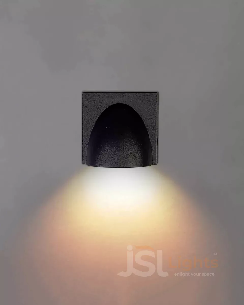 5W LX Black Outdoor Down Wall Decorative Light 159 Weather Proof Wall Lamp Lights