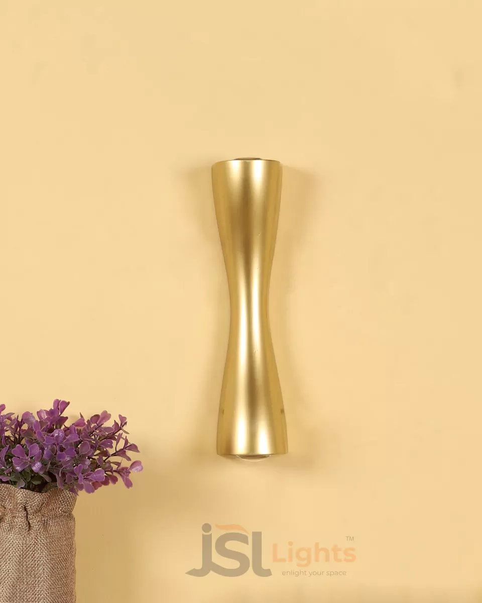 6W LX 419 Golden UP Down Outdoor Wall Decorative Lights Weather Proof Wall Washer IP54