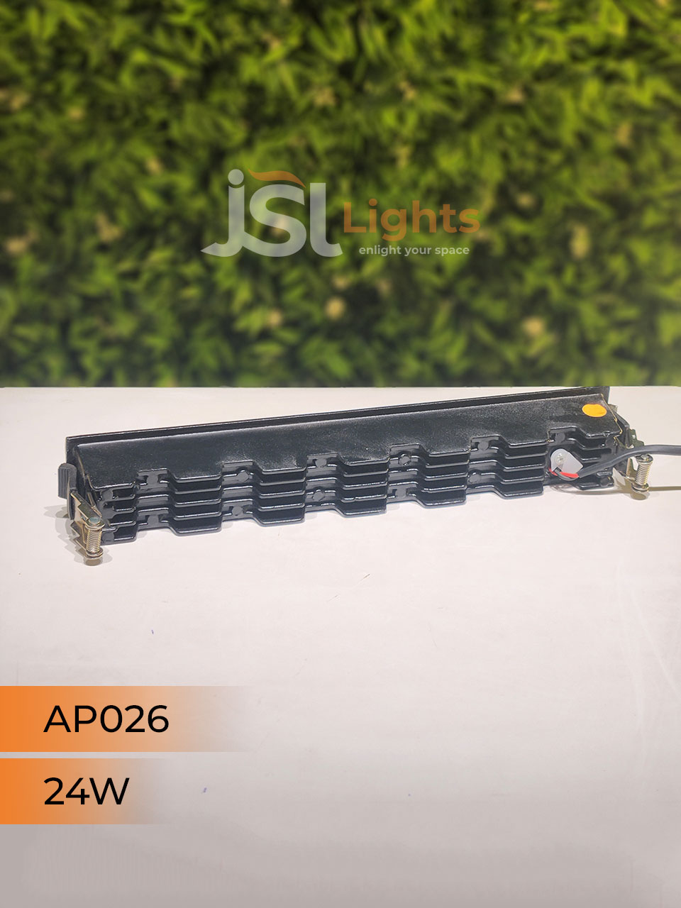 24W Black Linear Architectural Light Ceiling Spotlight with Rosegold Reflector and Driver (AP026)