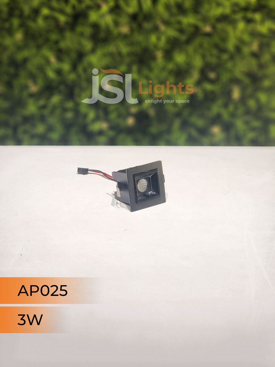 3W Black Linear Architectural Light Ceiling Spotlight with Driver (AP025)