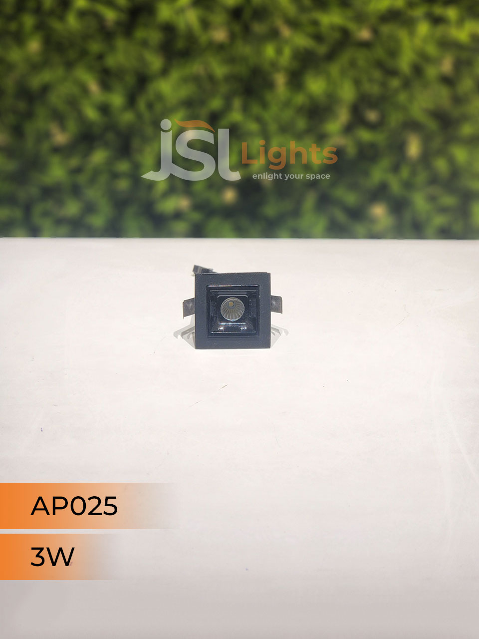 3W Black Linear Architectural Light Ceiling Spotlight with Driver (AP025)