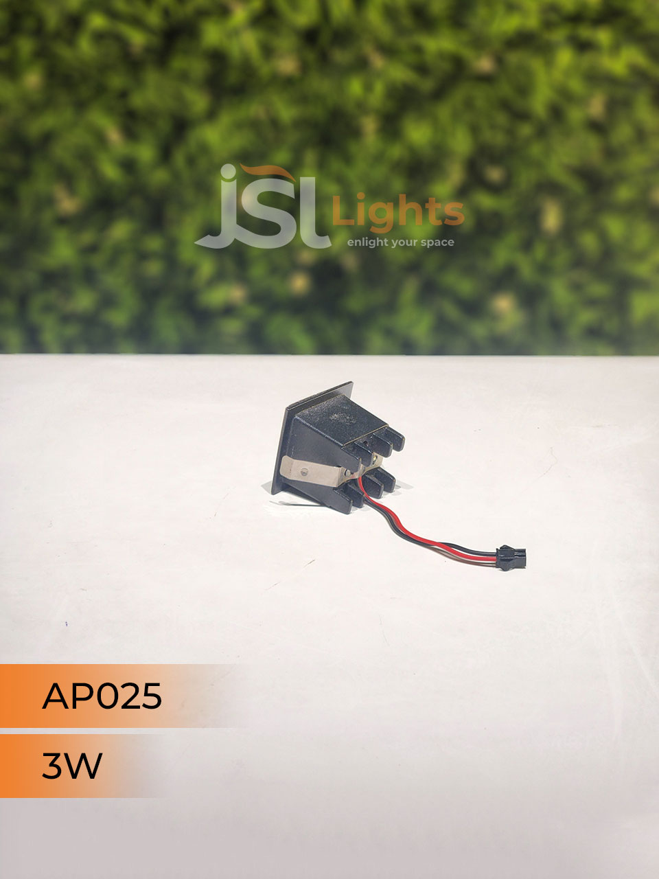 3W Black Linear Architectural Light Ceiling Spotlight with Driver (AP025)