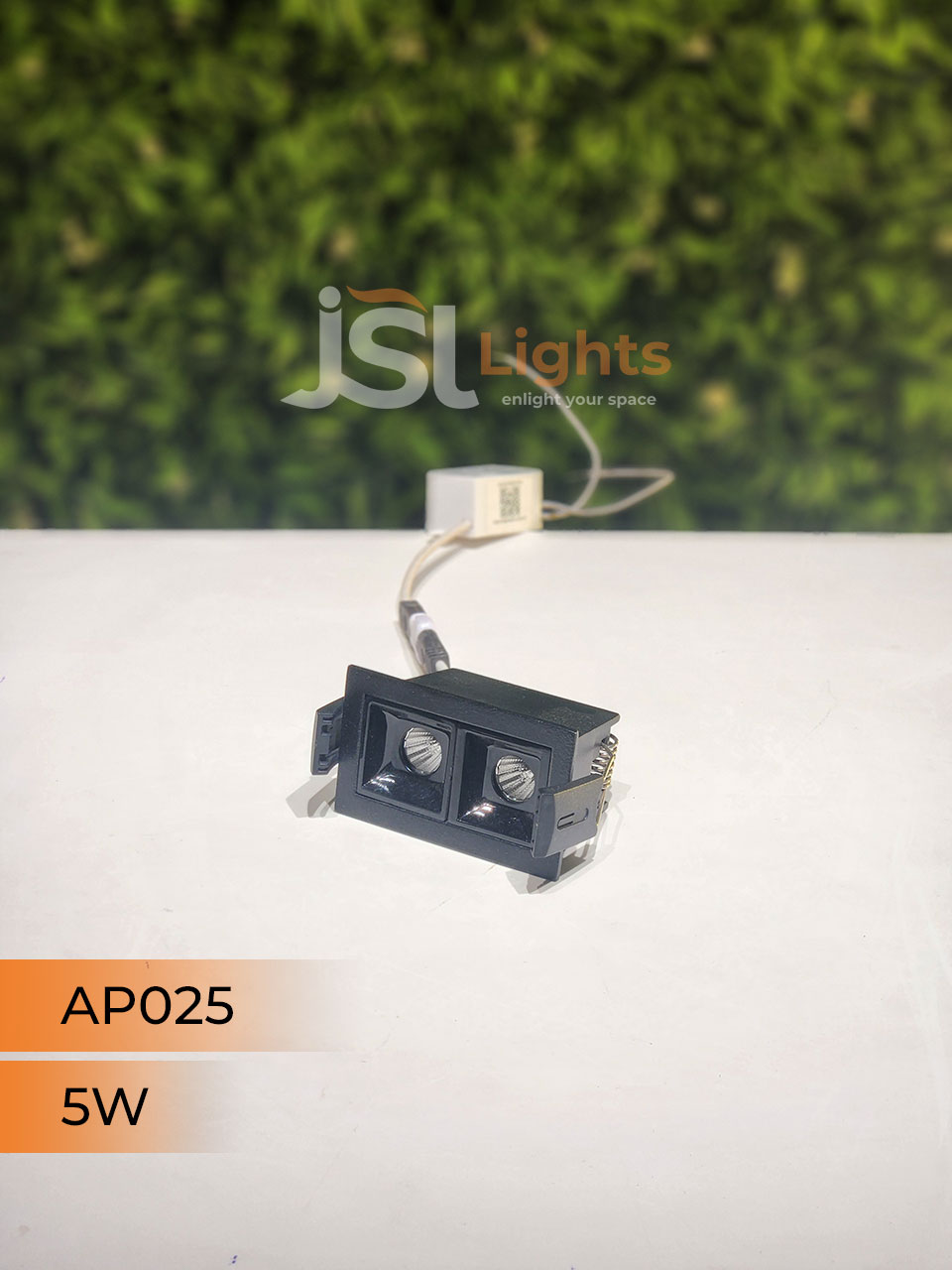 5W Black Linear Architectural Light Ceiling Spotlight with Driver (AP025)