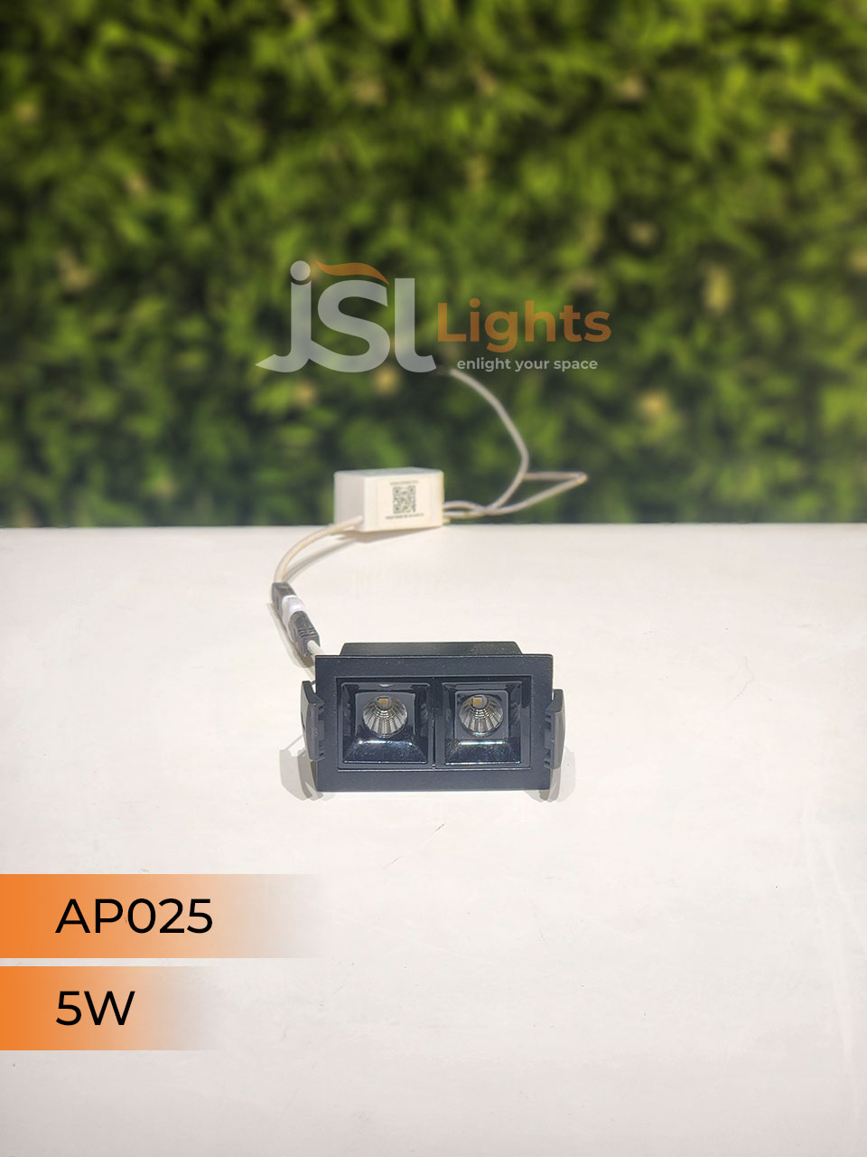5W Black Linear Architectural Light Ceiling Spotlight with Driver (AP025)