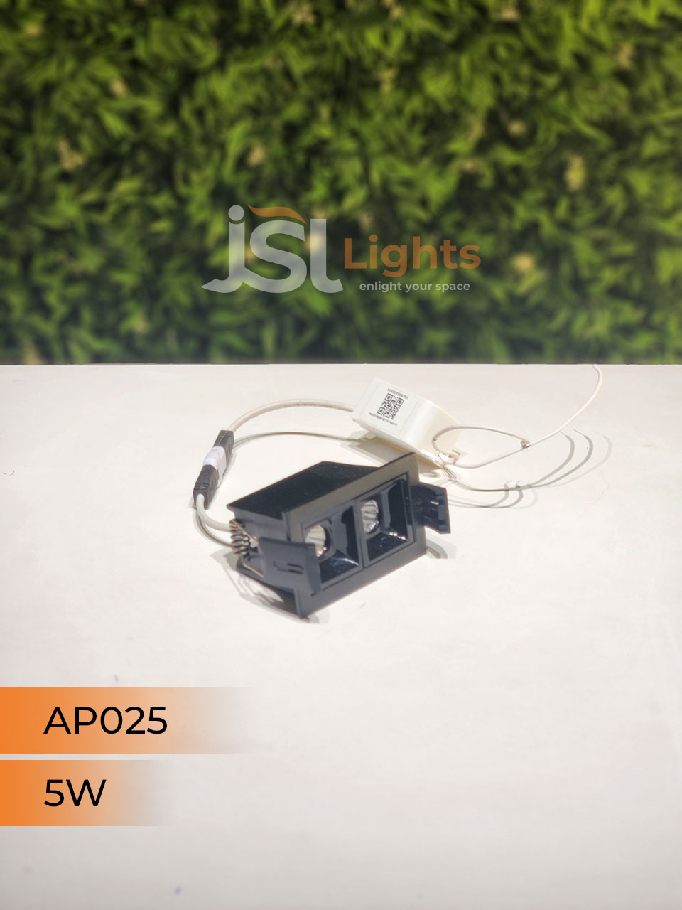 5W Black Linear Architectural Light Ceiling Spotlight with Driver (AP025)