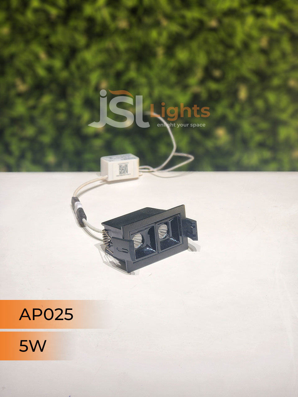 5W Black Linear Architectural Light Ceiling Spotlight with Driver (AP025)