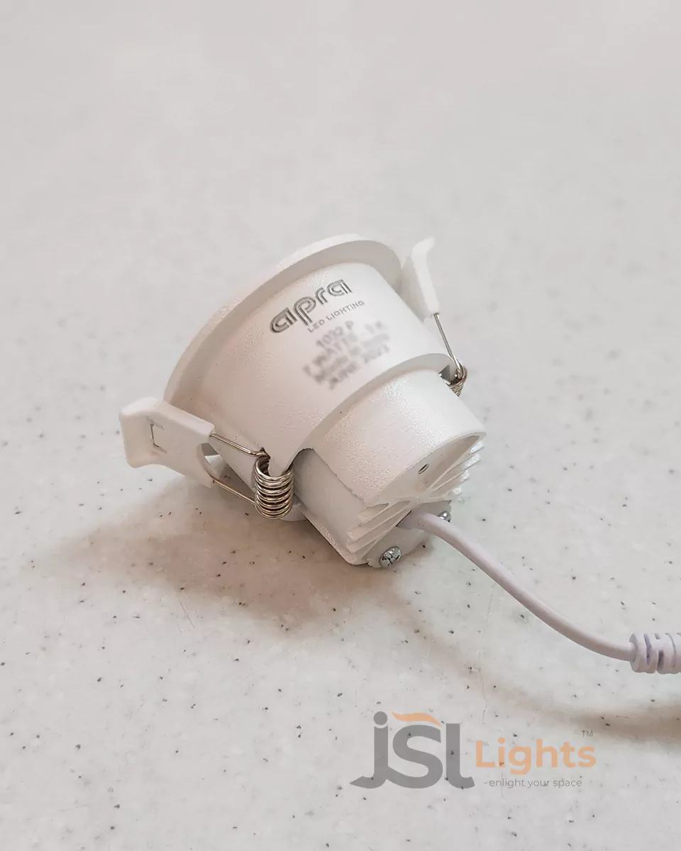 12W Apra White Recessed COB Downlight 1032 for Home Ceiling LED Spotlight with Driver
