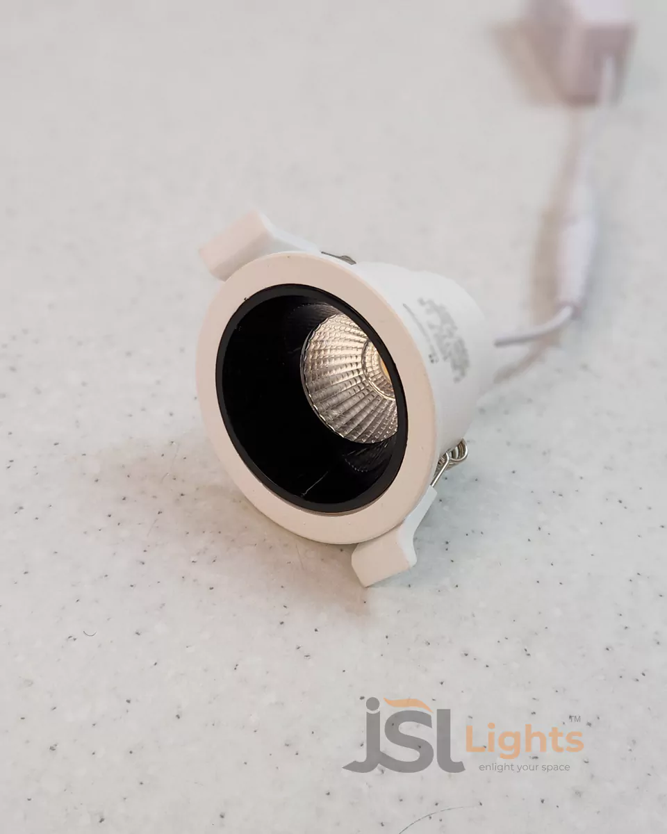 12W Apra White Recessed COB Downlight 1032 for Home Ceiling LED Spotlight with Driver
