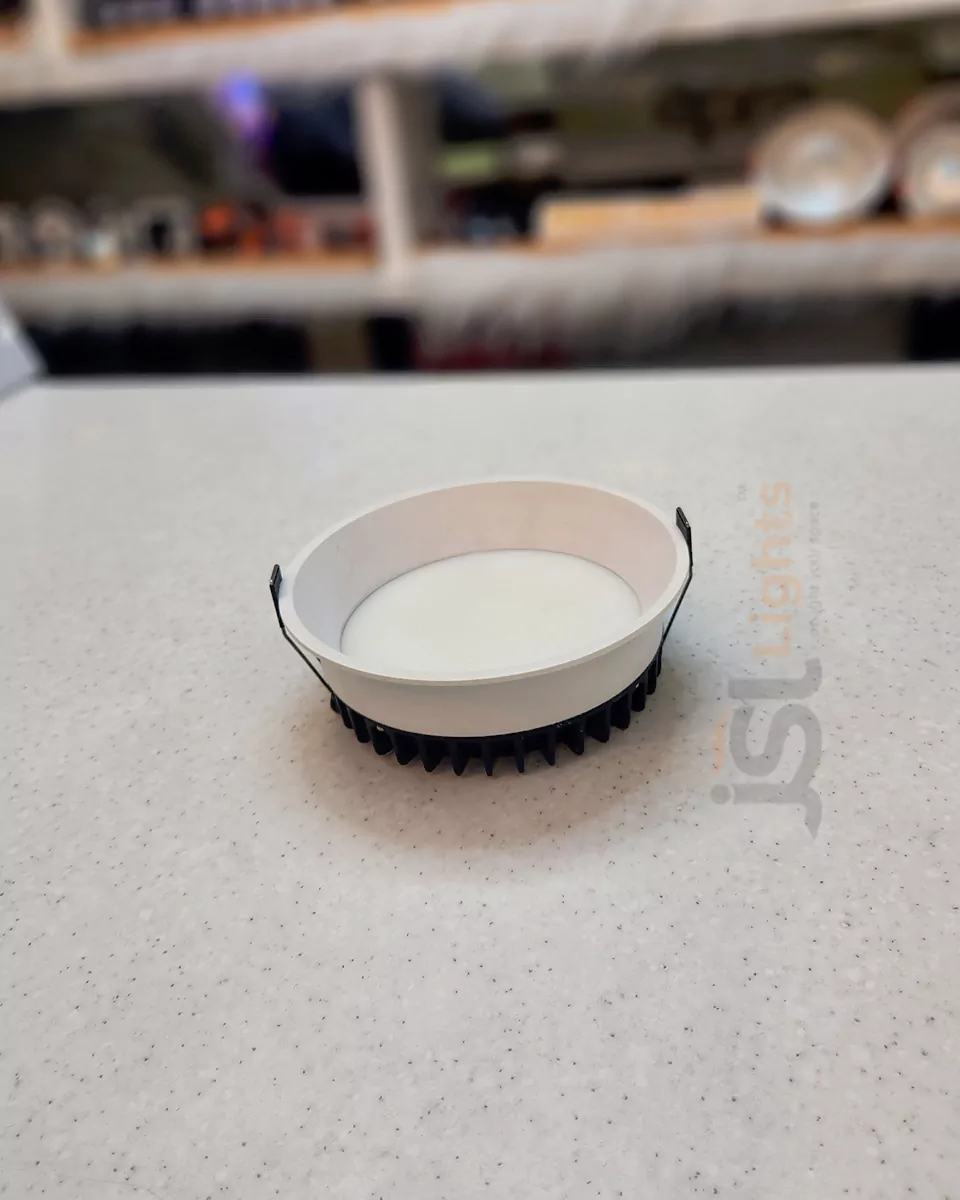 12W Apra White Deep Recessed SMD Downlight 1004 for Home Ceiling Deep Recessed LED Downlight