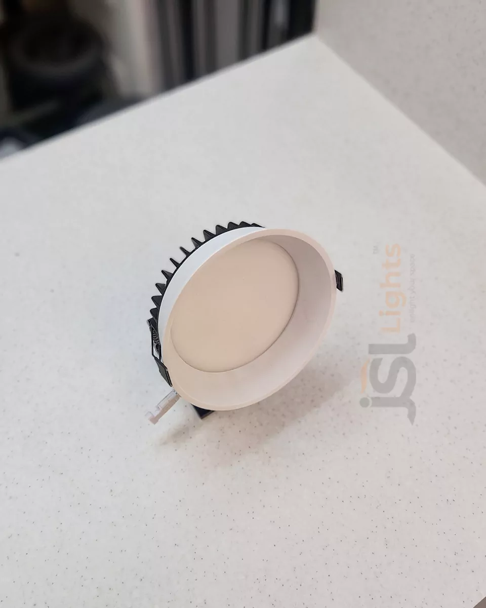 12W Apra White Deep Recessed SMD Downlight 1004 for Home Ceiling Deep Recessed LED Downlight