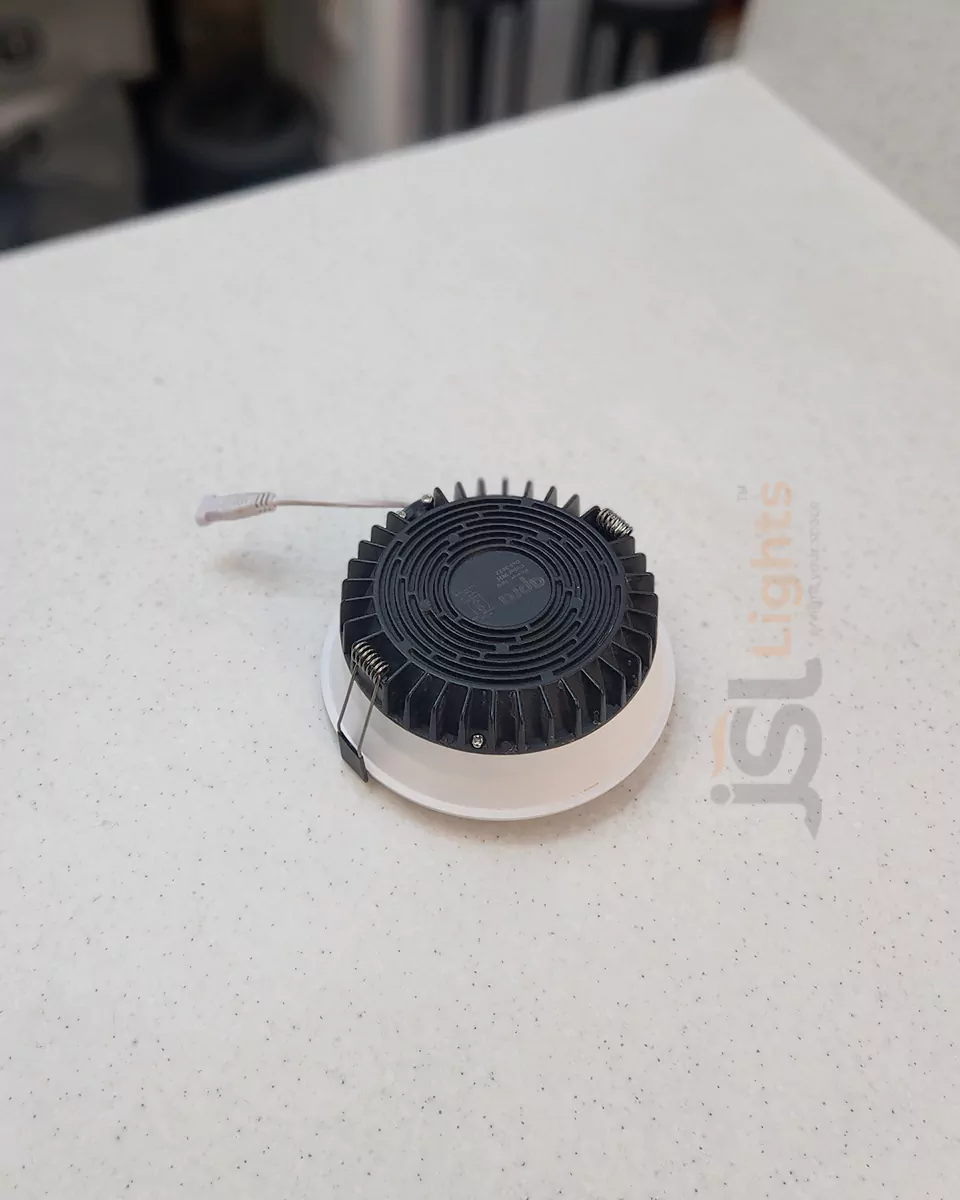 12W Apra White Deep Recessed SMD Downlight 1004 for Home Ceiling Deep Recessed LED Downlight