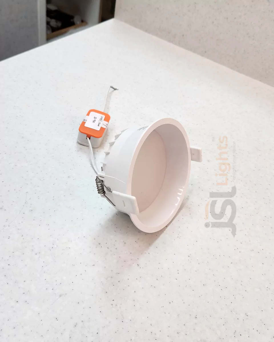 12W Apra White PVC Body Deep Recessed SMD Downlight 1005 for Home Ceiling Recessed Downlight