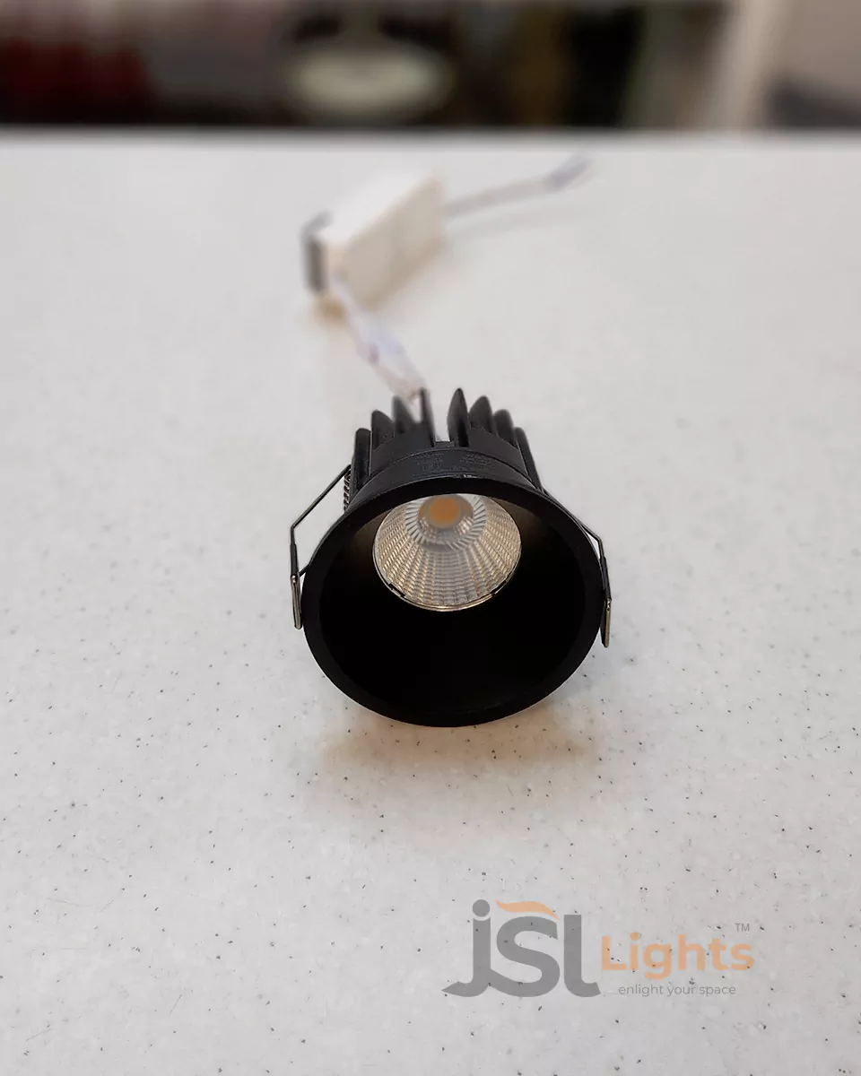 12W Black Deep Recessed COB Downlight Spotlight 2015 for Home Ceiling with Driver