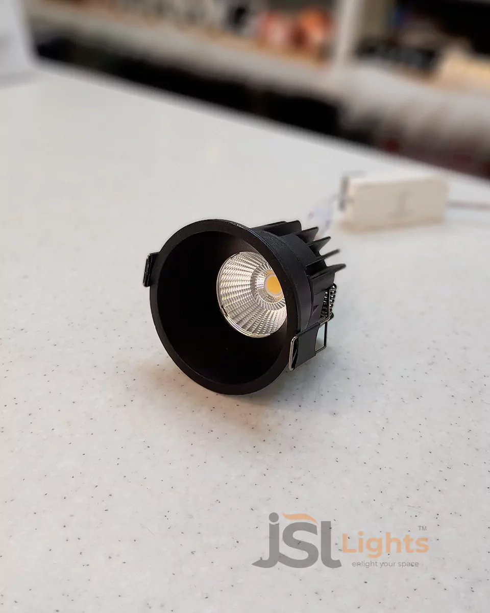 12W Black Deep Recessed COB Downlight Spotlight 2015 for Home Ceiling with Driver