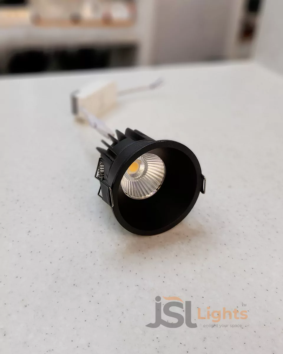 12W Black Deep Recessed COB Downlight Spotlight 2015 for Home Ceiling with Driver
