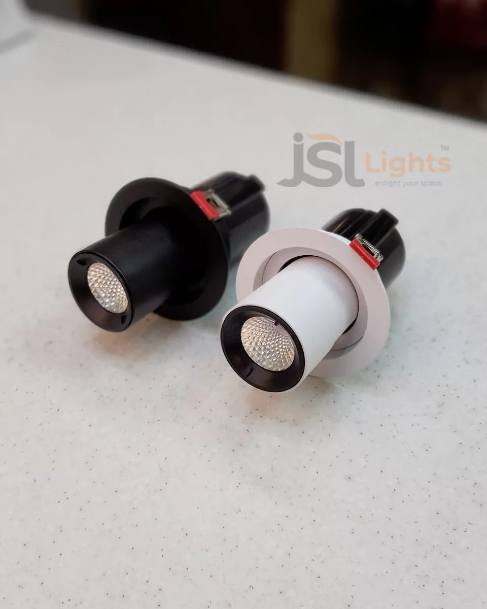 15W White Deep Recessed Wall Mounted COB Pop Up Downlight 8108 Ceiling 360 Degree Adjustable Spotlight