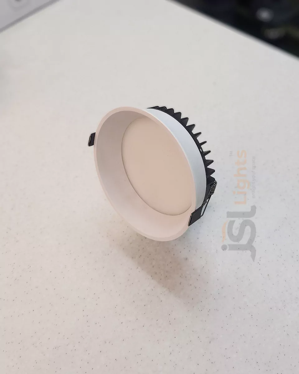 18W Apra White Deep Recessed SMD Downlight 1004 for Home Ceiling Deep Recessed LED Downlight