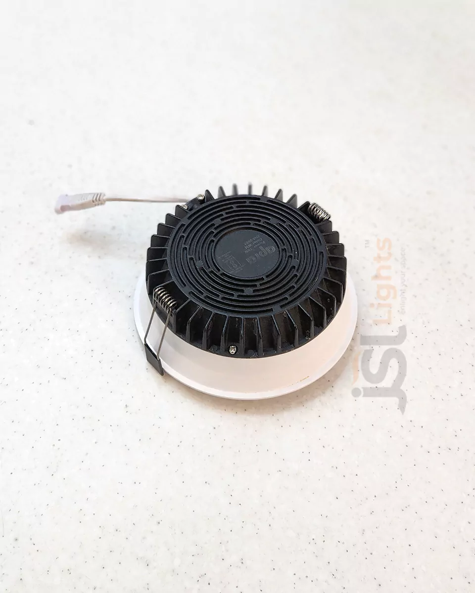 18W Apra White Deep Recessed SMD Downlight 1004 for Home Ceiling Deep Recessed LED Downlight