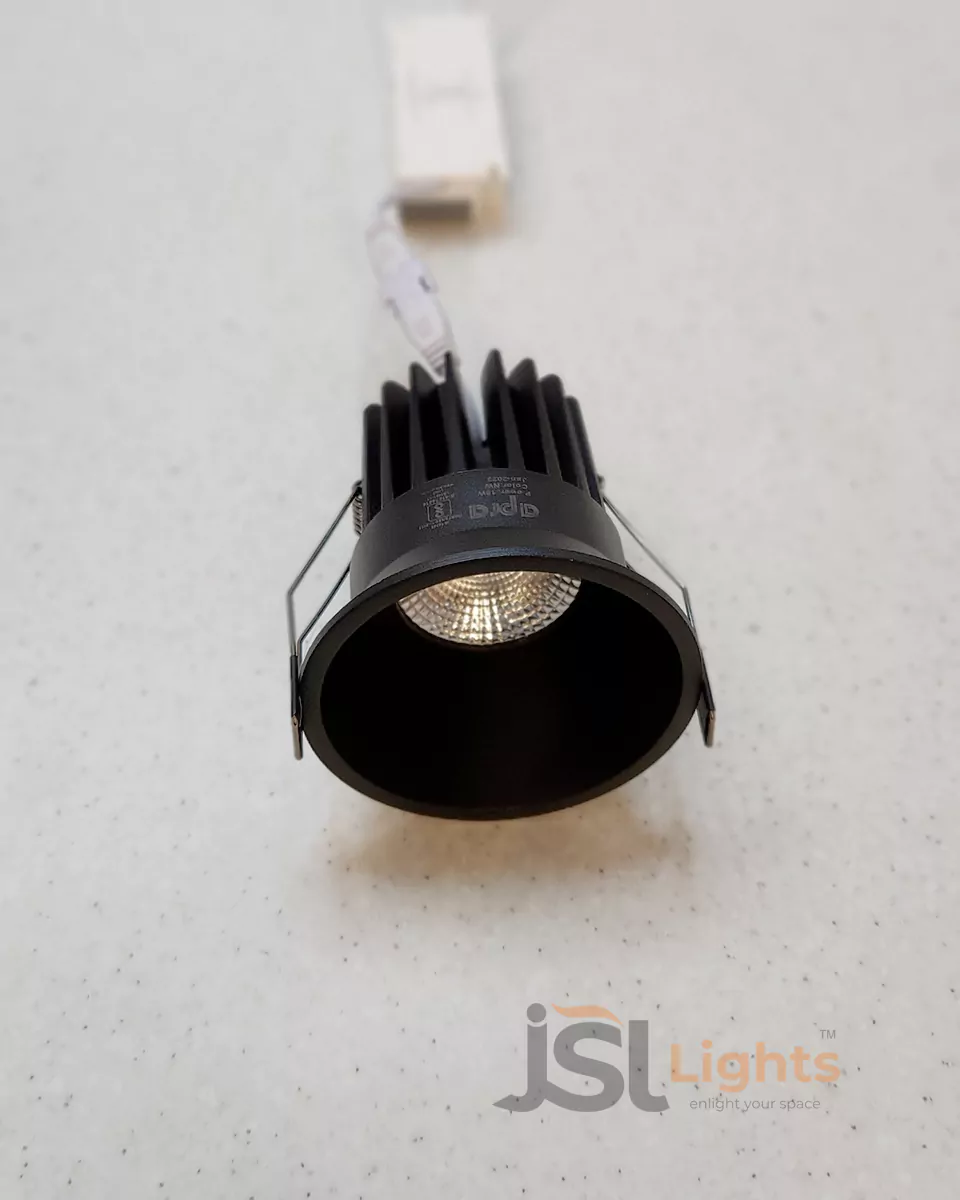 18W Black Deep Recessed COB Downlight Spotlight 2015 for Home Ceiling with Driver