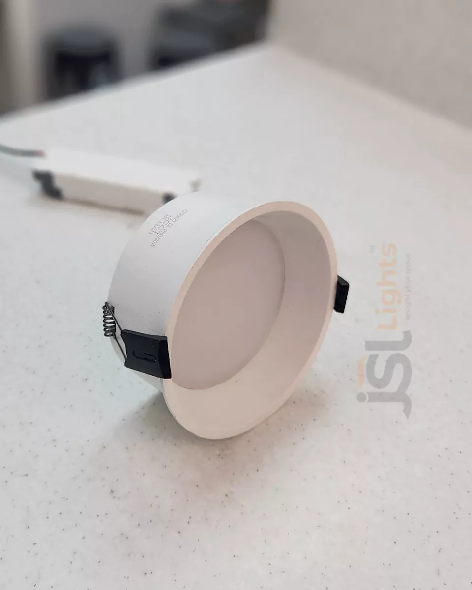20W Apra 20621 DL Pro Deep Recessed Downlight for Indoor Ceiling White Recessed LED Downlight