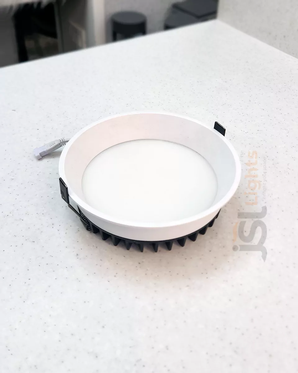 24W Apra White Deep Recessed SMD Downlight 1004 for Home Ceiling Deep Recessed LED Downlight