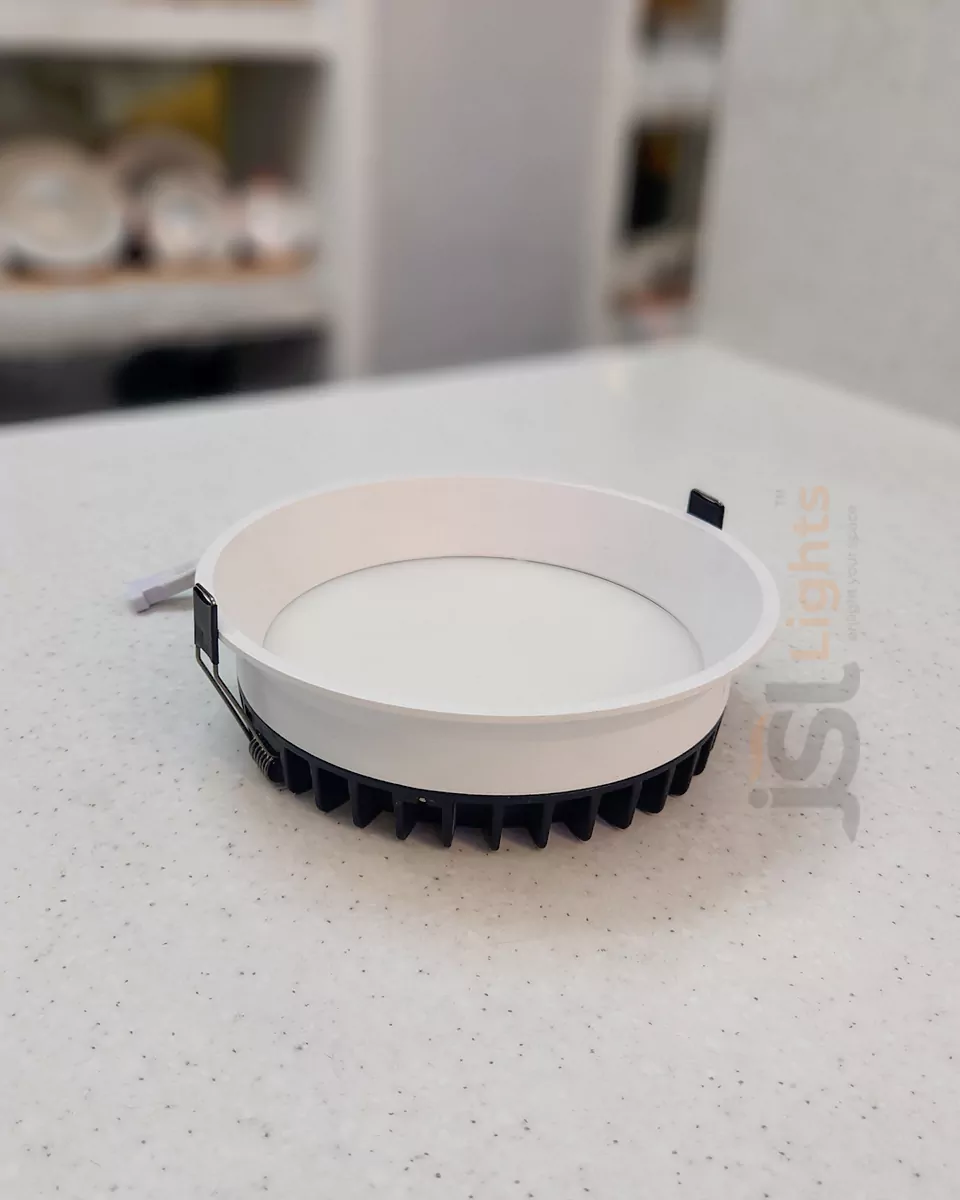24W Apra White Deep Recessed SMD Downlight 1004 for Home Ceiling Deep Recessed LED Downlight