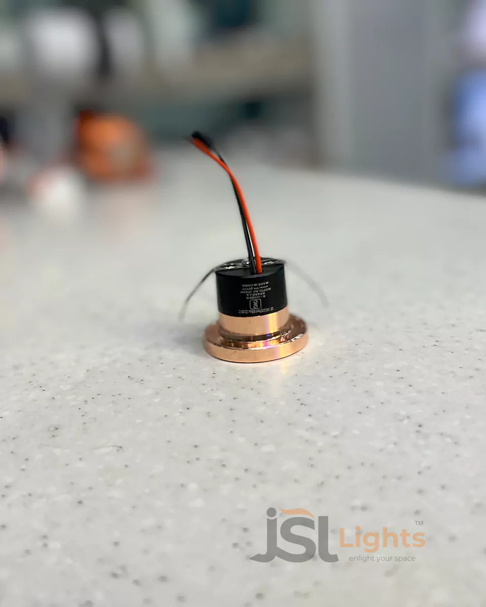 3W LX RoseGold Deep Recessed COB Downlight 341 for Home Ceiling LED Spotlight with Driver
