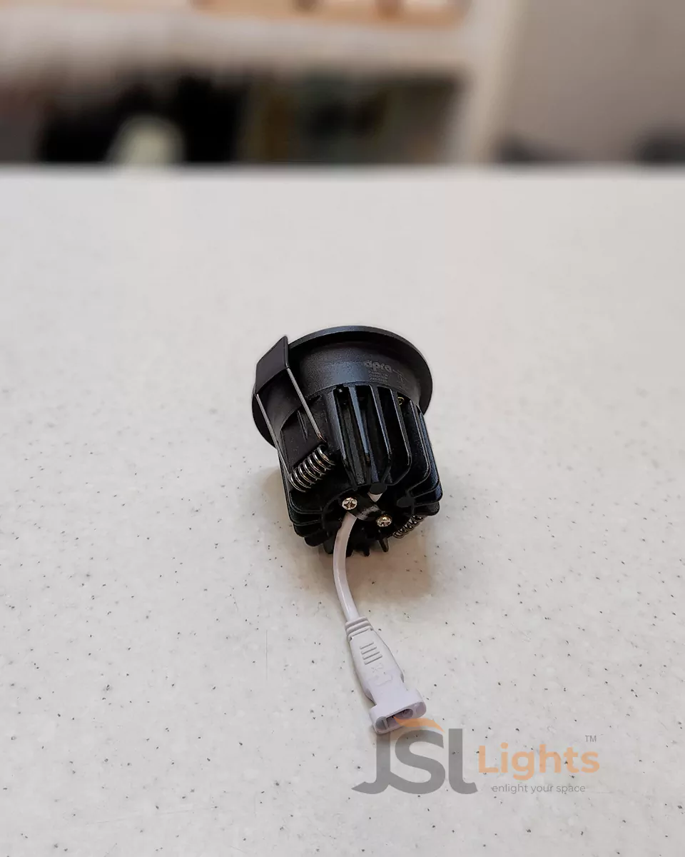 7W Black Deep Recessed COB Downlight Spotlight 2015 for Home Ceiling with Driver