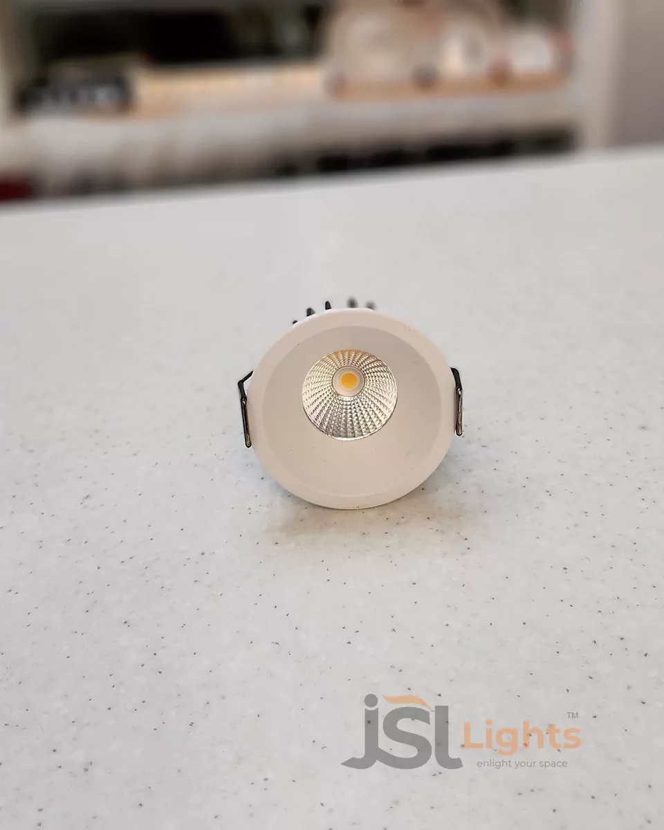 7W White Body Deep Recessed COB Downlight Spotlight 2015 for Home Ceiling with Driver