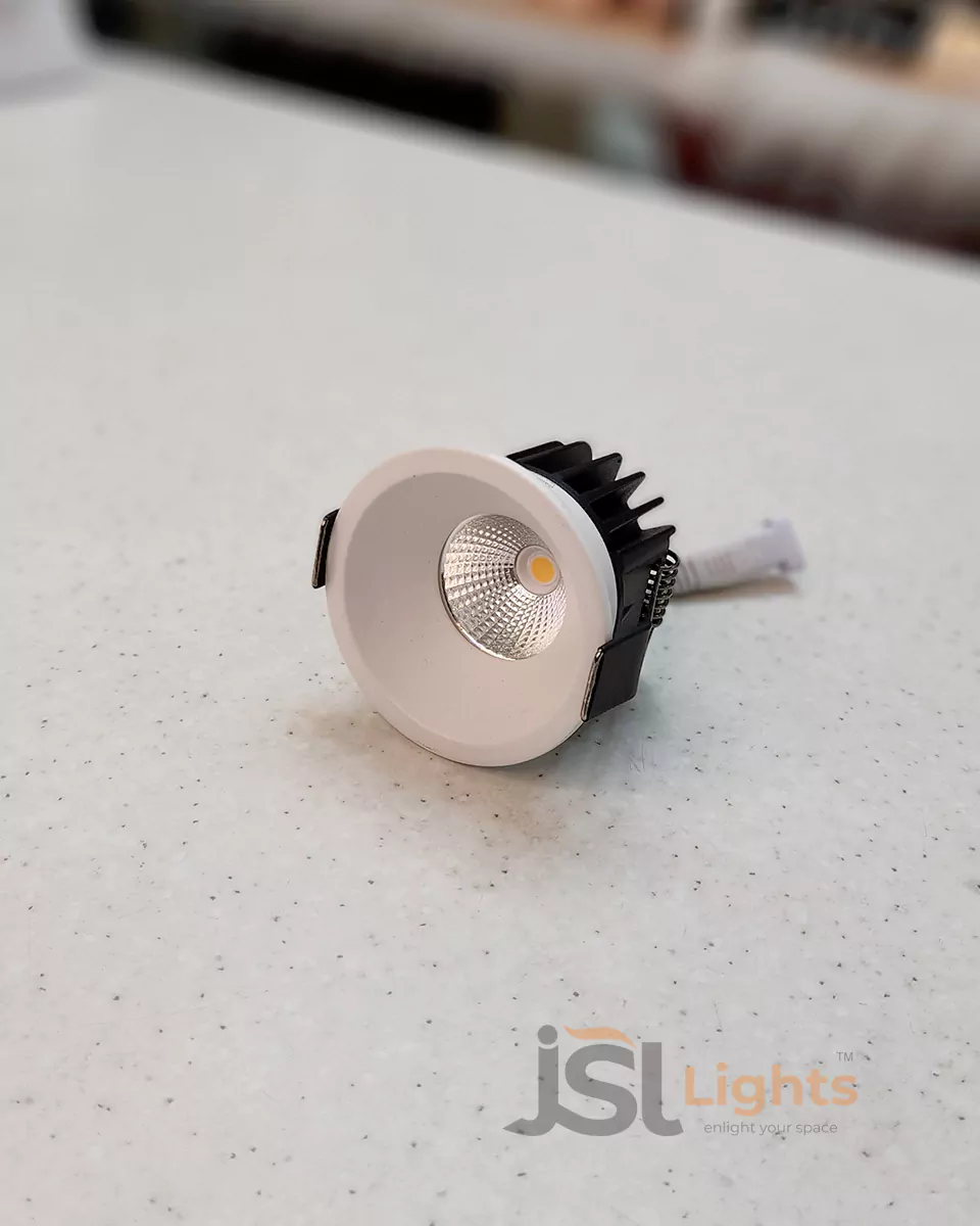 7W White Body Deep Recessed COB Downlight Spotlight 2015 for Home Ceiling with Driver