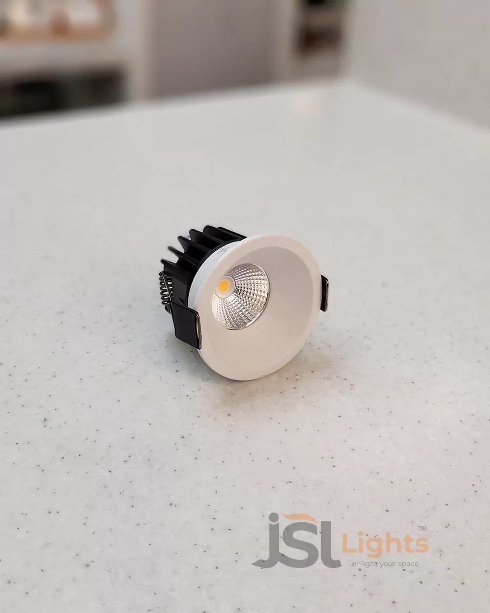 7W White Body Deep Recessed COB Downlight Spotlight 2015 for Home Ceiling with Driver