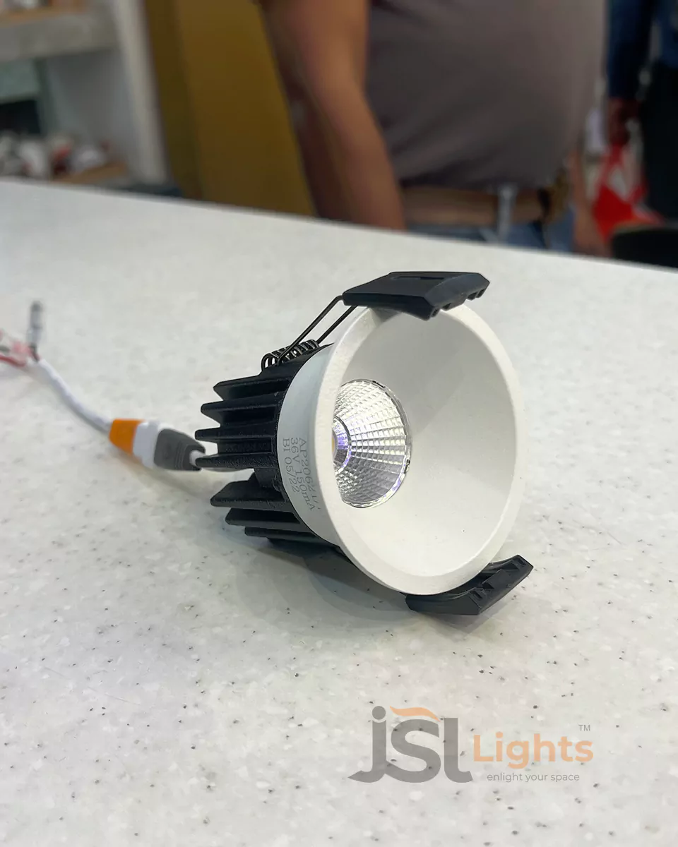 12W White Body Deep Recessed Tunable COB Downlight for Ceiling 20621 Color Changing Spotlight Apra