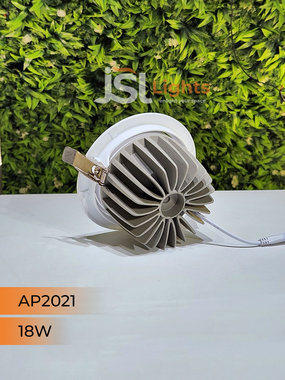 18W White Recessed COB Spotlight 2021 Downlight for Home Ceiling with Driver