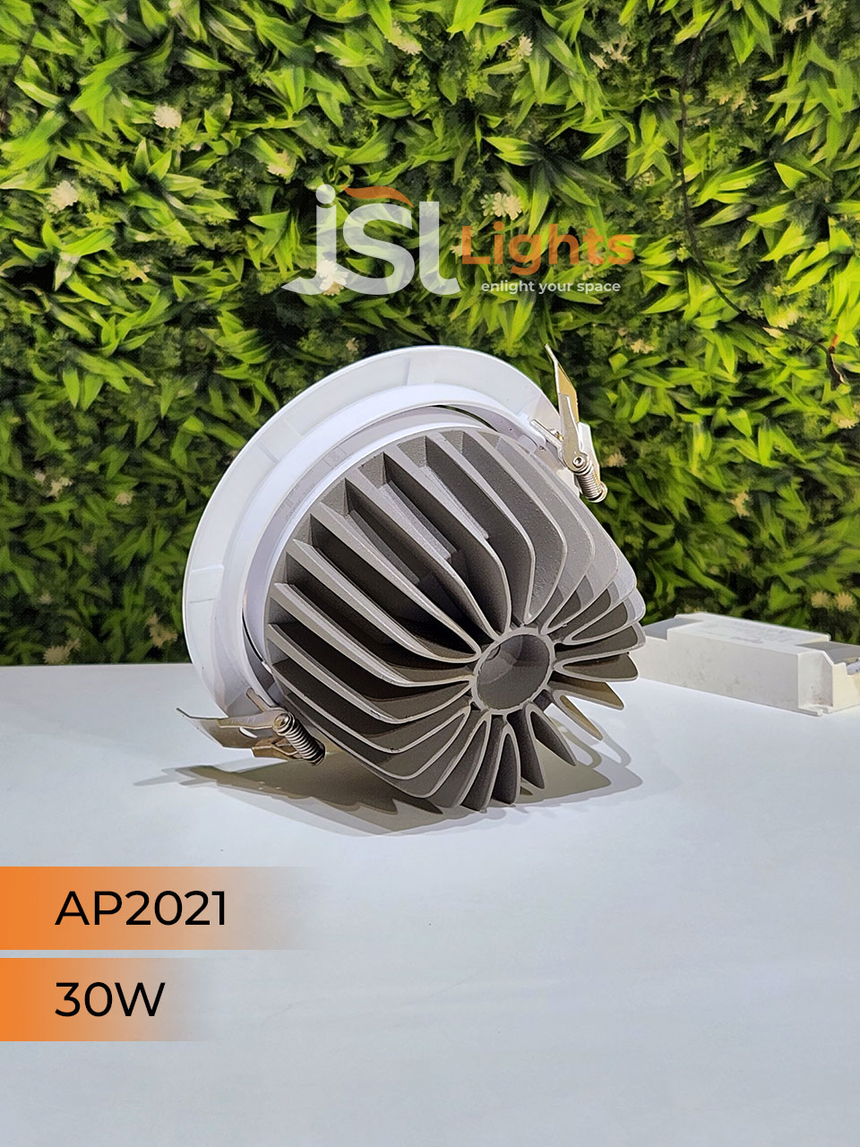 30W White Recessed COB Spotlight 2021 Downlight for Home Ceiling with Driver