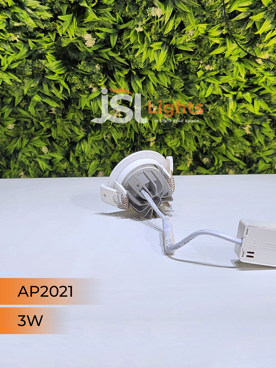 3W White Recessed COB Spotlight 2021 Downlight for Home Ceiling with Driver