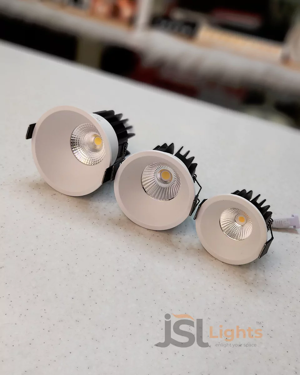 White Deep Recessed COB Downlight Spotlight 2015 for Home Ceiling with Driver