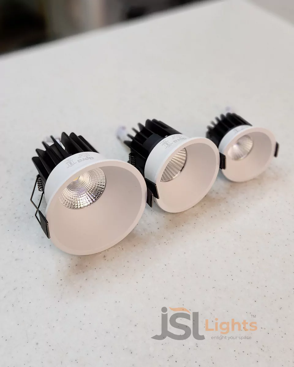 White Deep Recessed COB Downlight Spotlight 2015 for Home Ceiling with Driver