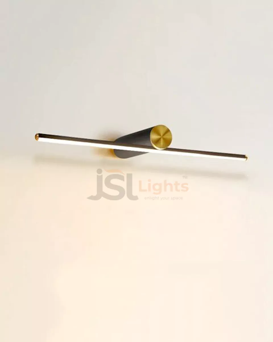 12W LX 775 Black RoseGold Wall Mirror Light Bathroom Aluminium Body Picture Light