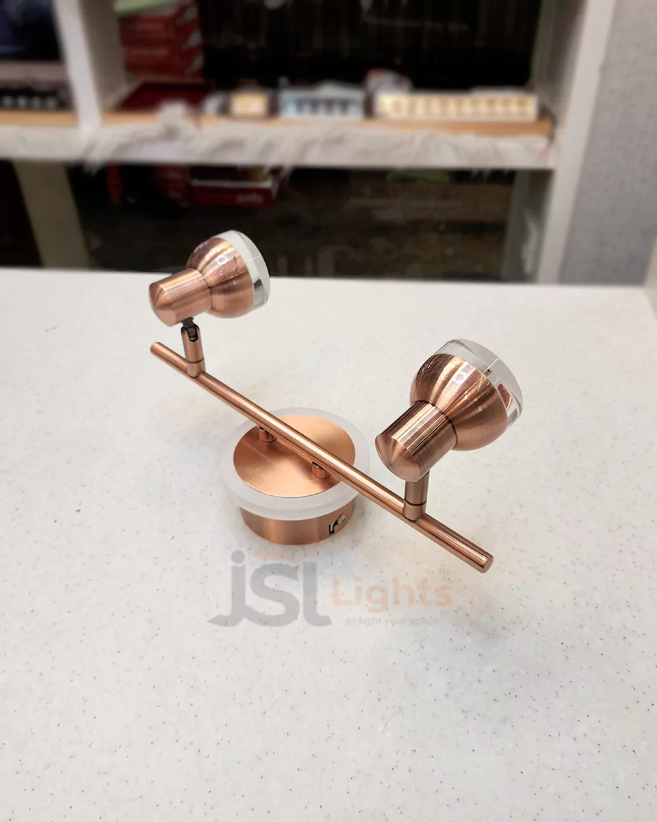 12W (10+2W) LX 987 Copper Mirror Light Bathroom Wall Decorative Lamp Picture Light Vanity Light