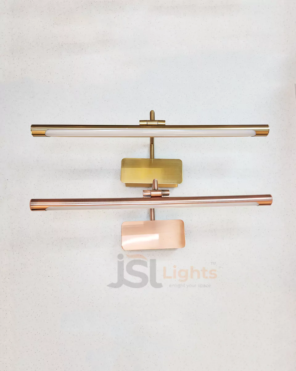 12W LX 375 Curve Mirror Light Bathroom Wash Basin light Aluminium Body Picture Light