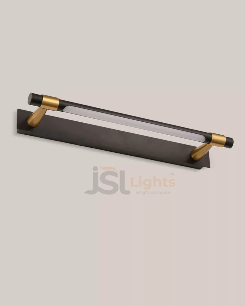 12W LX 376 Black RoseGold Wall Mirror Light Bathroom Wash Basin light Aluminium Body Picture Light