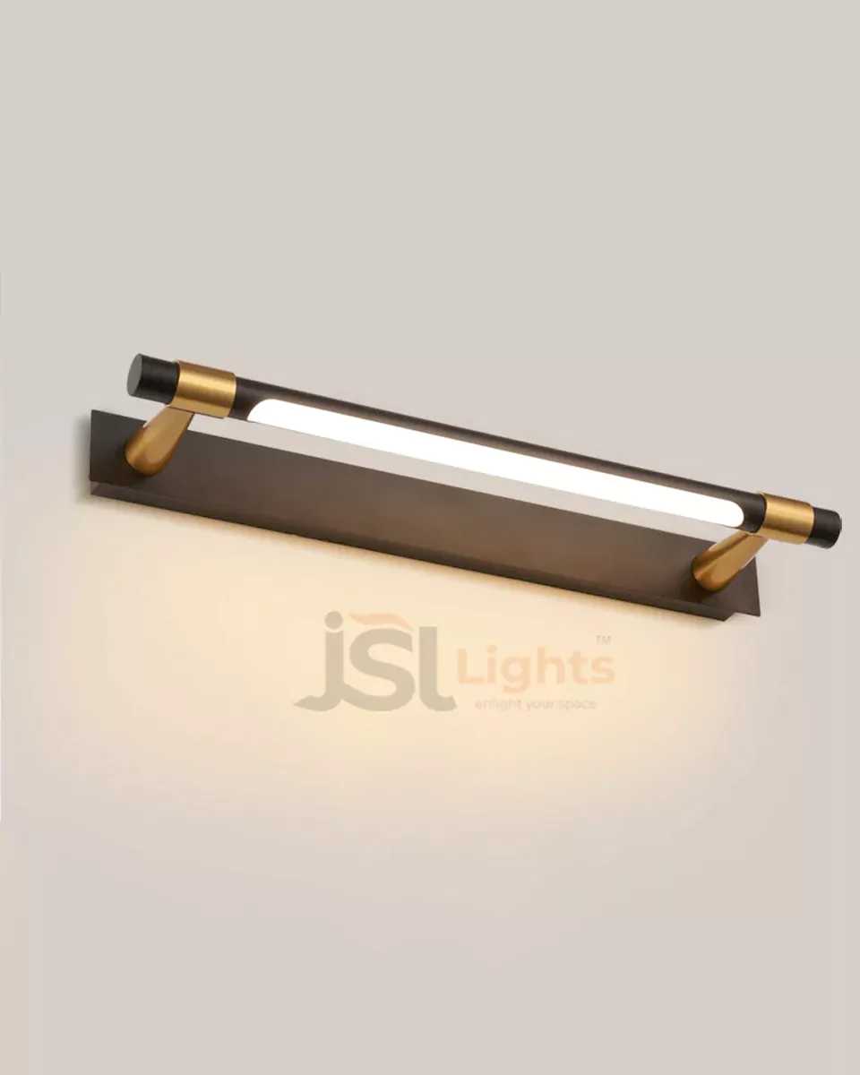 12W LX 376 Black RoseGold Wall Mirror Light Bathroom Wash Basin light Aluminium Body Picture Light
