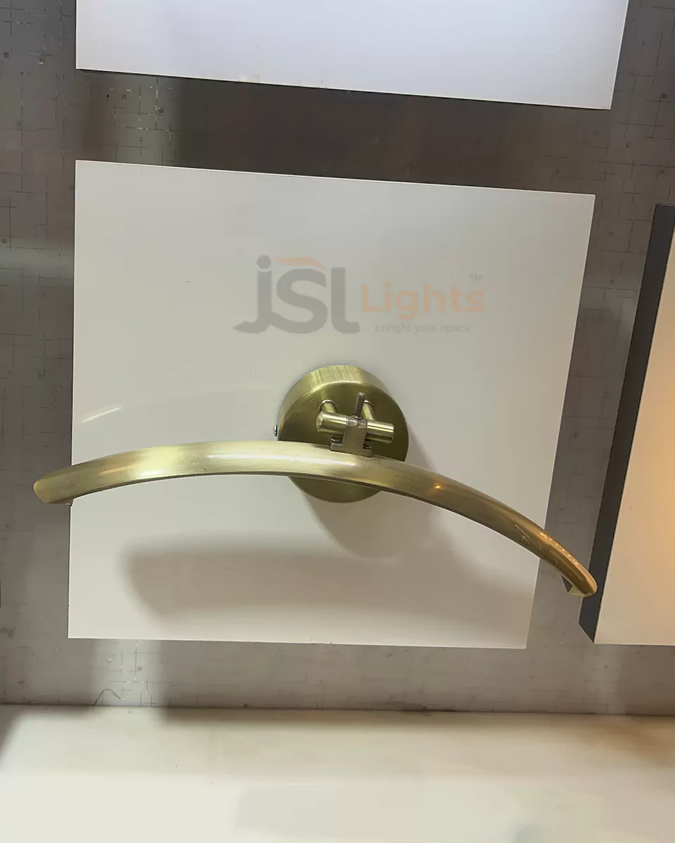 12W LX Antique Brass 876 Curve Mirror Light Bathroom Wash Basin light Aluminium Body Picture Light